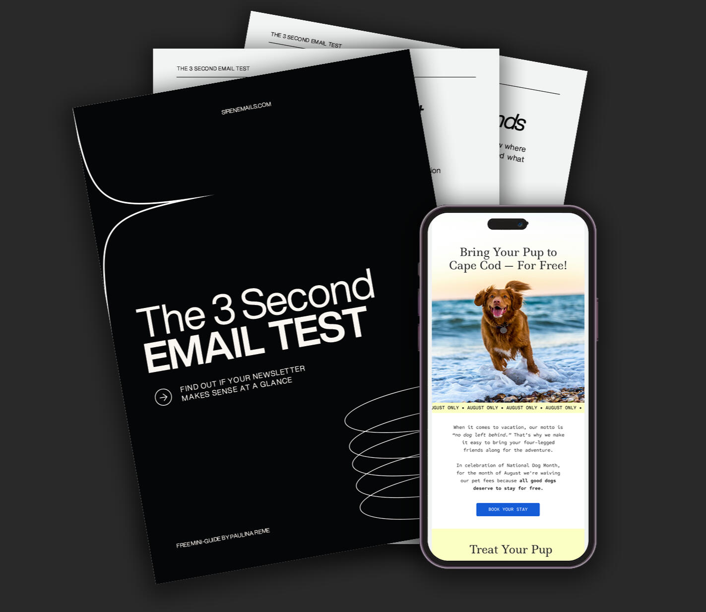 The 3-Second Email Test free email design guide The 3-Second Email Test free email design guide